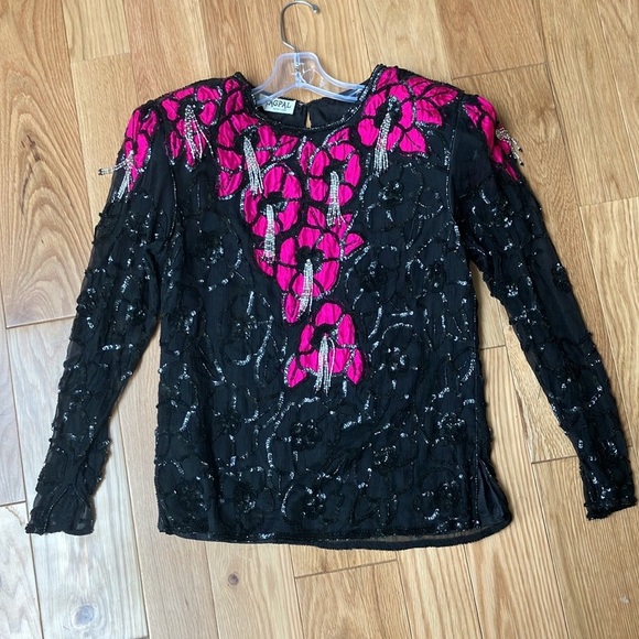 Vintage sequined skirt set! Aprox size medium - Picture 1 of 8
